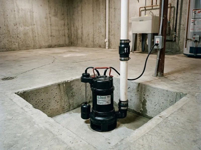 Sump Pump Installation Plumber in Howards Grove, WI